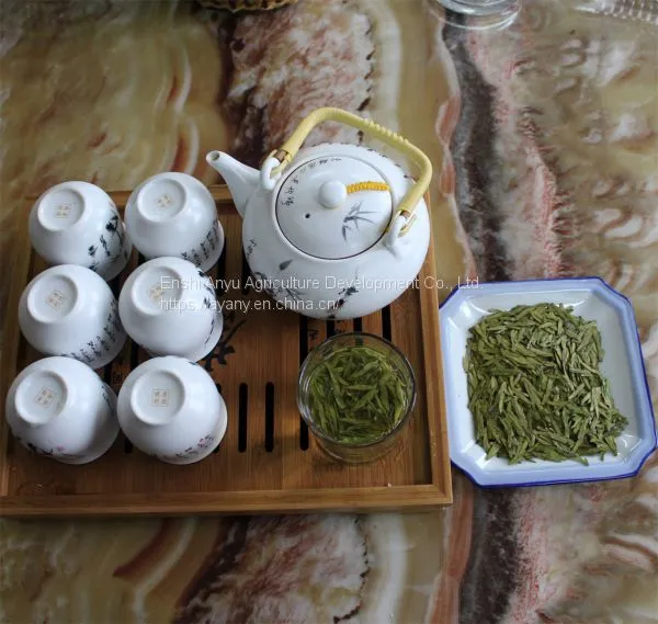 China's Advanced Green Tea Enshi Selenium Rich Longjing Tea Healthy Weight Loss TeaSelenium-rich Longjing TeaEnshi Longjing TeaSelenium Tea photo-5