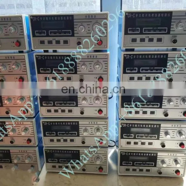 Common Rail Injector Tester CR-C Common Rail Injector Testing Simulator and S60H Fuel Injector Tester photo-6