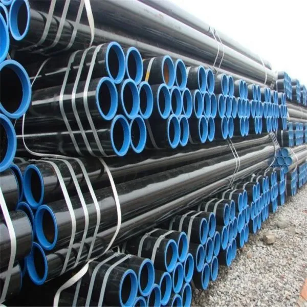 ASTM A106 GrB Seamless Steel Pipe Schedule 80 Black Pipe SMLS Pipe photo-2