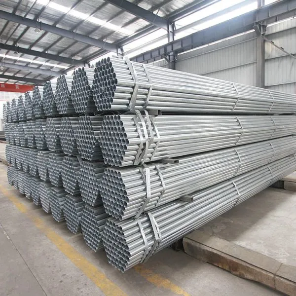 China Manufacturer Q195 ERW Pre Galvanized Round Steel Pipe for Greenhouse photo-2