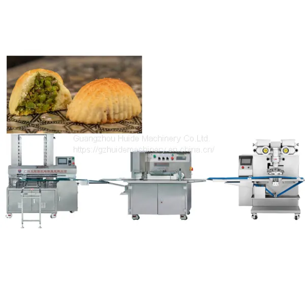 Automatic Mooncake Maamoul Production Line Mooncake Making Machine photo-2