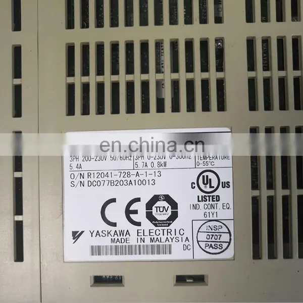 800W Yaskawa AC Servo Motor Drive SGDM-08ADA photo-5