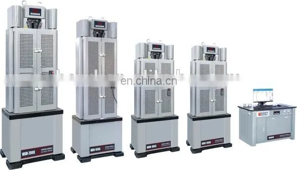 WAW-60 Ton 600 MPa Automatic Hydraulic Wire Rod Tensile Strength Testing Equipments photo-3