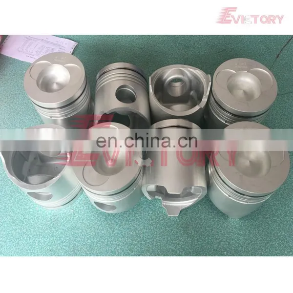 For MITSUBISHI 8DC9 Piston Ring Cylinder Liner Kit photo-2