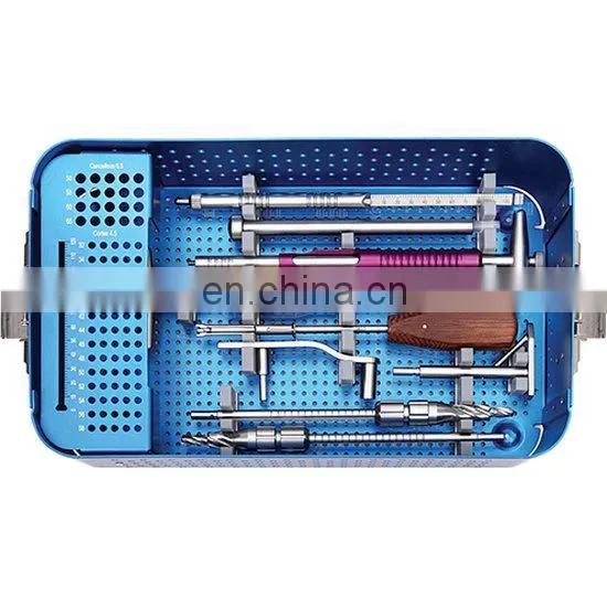 High Quality Orthopedic Surgical Instruments DHS&DCS Plate Instrument Set photo-3