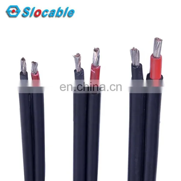 Slocable Solar DC Power Cable UV Resistant Class5 Tin Plated 100% Copper Conductor Solar Twin Wire 2.5mm photo-2