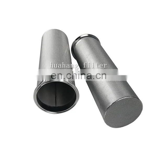 304 316 Stainless Steel Fine Wire Mesh Felt Sintered Cartridges Filter for Oil/wine/water/gas photo-3