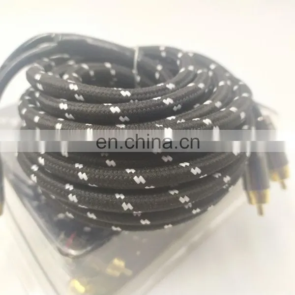 High Quality Ofc Cable Rca hi fi 17ft RCA Cable photo-5