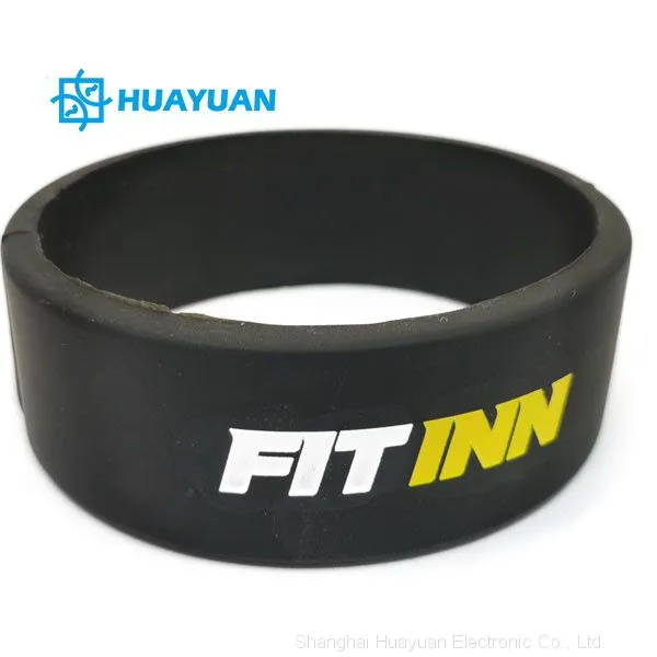 Manufacturer QR Code Printing NFC RFID Silicone Wristband for Waterpark