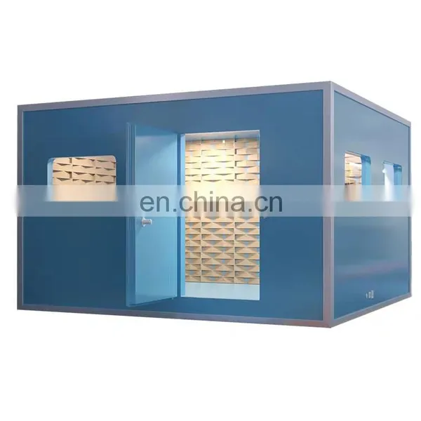 Movable Portable Soundproof Studio Vocal Booth Room Assembled Meeting Soundproof Booth Acoustic Private Office Meeting Pod photo-5