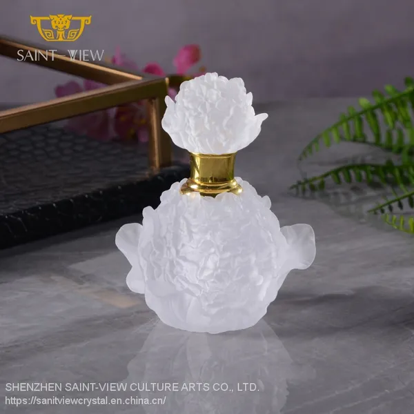SAINT-VIEW Factory Wholesale Handmade High-Grade Skin Care Decor Roll On Essential Oil Perfume Bottle Set photo-2