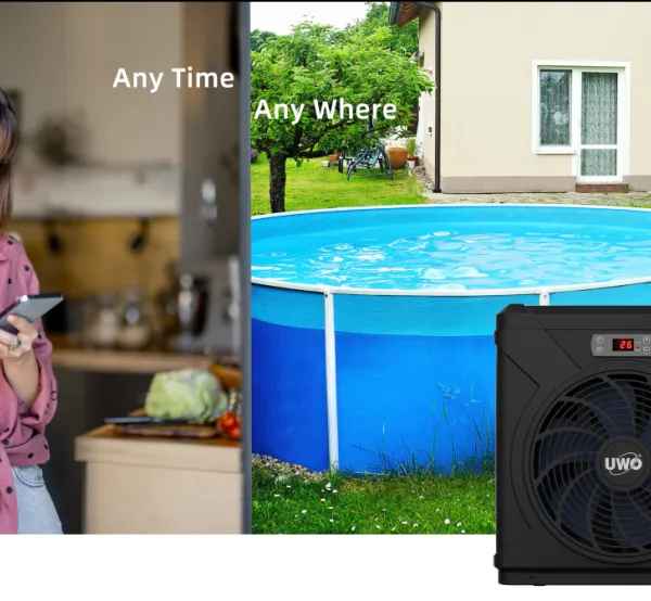 3.0kw Mini Air Source Heat Pump, Pool Heater, Injection Molded Plastic Casing photo-5