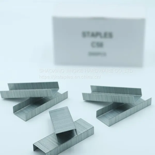 Galvanized Wire C58 3215 Carton Staples for Farm photo-2