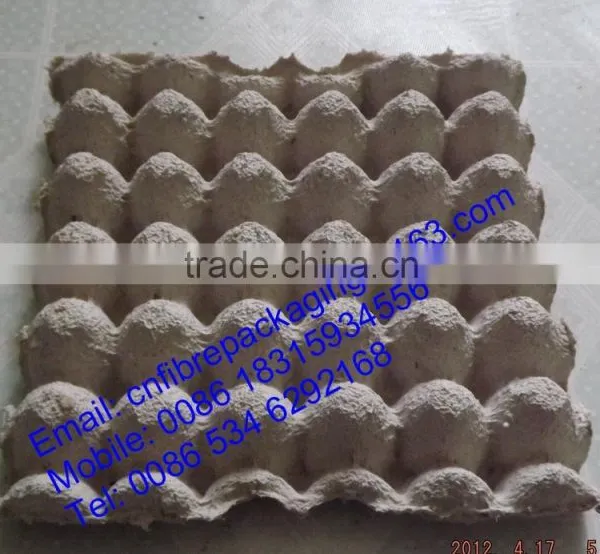 Eco-friendly Molded Inner Paper Pulp Tray for Eggs photo-4