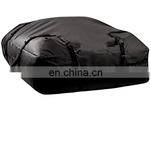 Expandable Canvas Soft Top Vehicle Cargo Roof Rack Box Bag photo-5