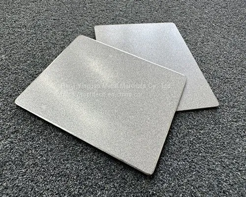 10um Sintered Porous Ti Plate for Gas Diffusion photo-4