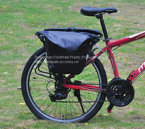Factory Price Waterproof 600D Custom Bicycle Pannier Bike Side Bag photo-2