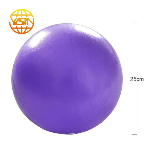 Hot Sale Household Exercises Rolling On 25cm Yoga Balls for Pilates Sports