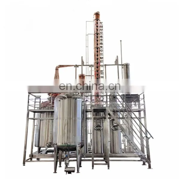 100L-1000L Gin Vodka Industrial Alcohol Distillation Distillery Equipment photo-5