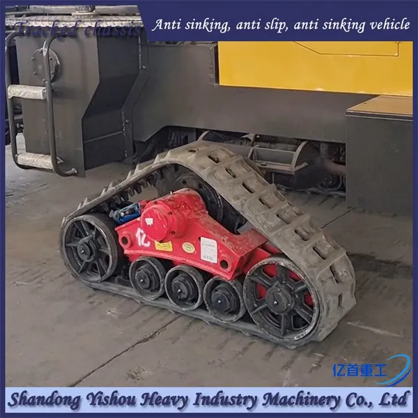 Customized Rubber Track Chassis for Loaders With Strong Off-road Performance photo-2