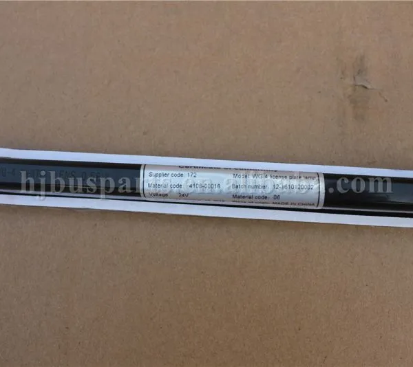 ZK6122HL Bus Body Parts 3715-00034 License Plate Light for Chibese Bus photo-5
