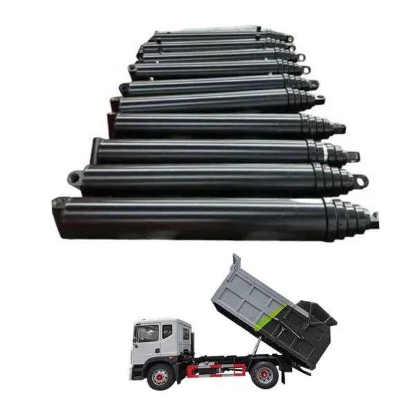Single-acting Telescopic Sleeve Hydraulic Cylinder Block Air Cylinder Pneumatic photo-4