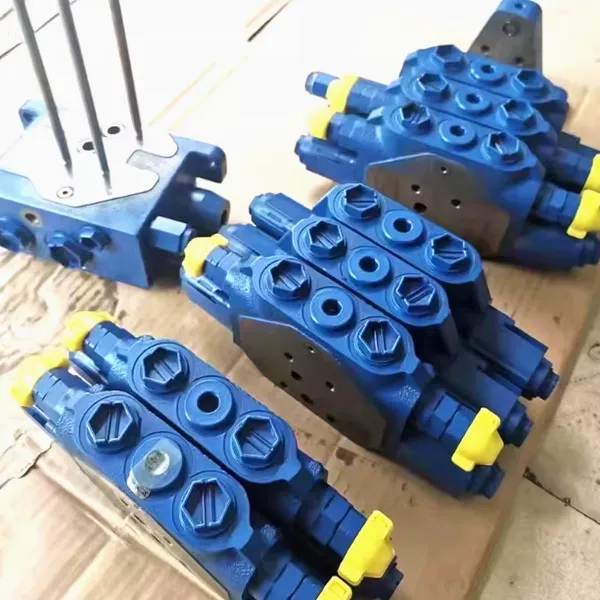 Multi-way Valve Action Valve Piece Sany Longgong Lingong ZOOMLION Yuchai 55 60 65 75 8085 Distribution Valve Block photo-2