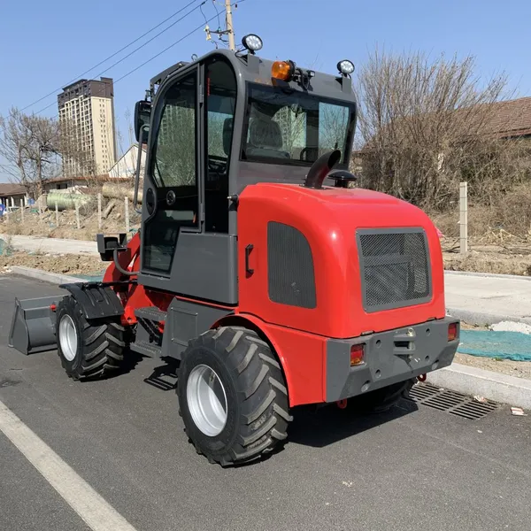 Euro5 Chinese Construction Machinery Mini Wheel Loader HZM811 HZM810B in Europe photo-5