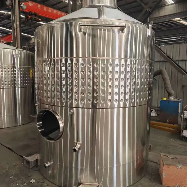 Stainless Steel 304/316L Fermentation Tank for Grape, Apple & Red Wine Production photo-4