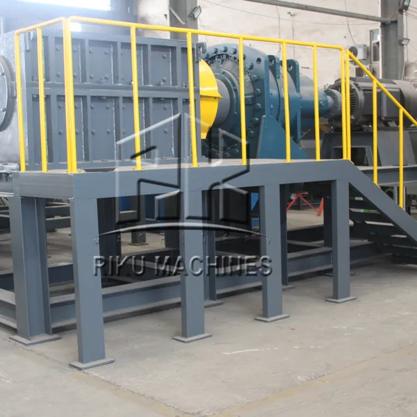 High Torque Steel Waste Crusher Bike Scrap Double Shaft Shredder Metal Shredder photo-4