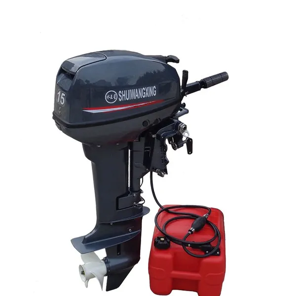 Small Gasoline Yamaha-style 2-stroke Rear-steering Marine Outboard Motor photo-2