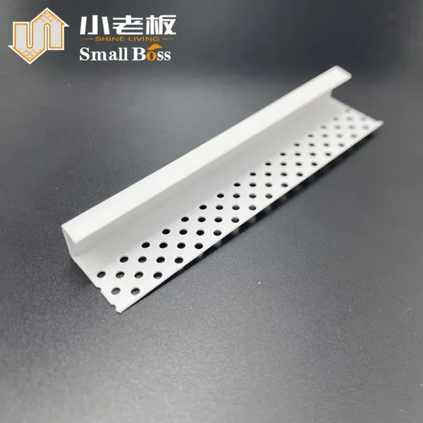 Drywall Corner Bead Plastic 1-1/4'' Vinyl Stucco Corner Bead Plaster for Gypsum Board Wall Interior photo-5