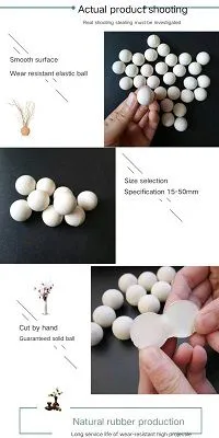 Customize Various Rubber Ball Cores to Fit Multiple Manufacturers' Products
