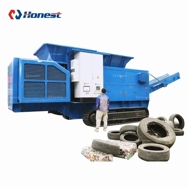 Heavy-Duty Crawler Mobile Shredder: The Ultimate On-Site Solution for Multi-Material & Bulky Waste Recycling photo-2