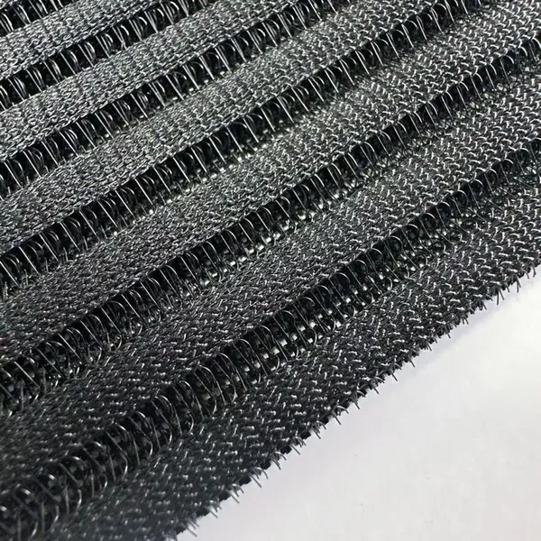 5MM Black 3D Stripe Spacer Fabric Weight of 550GSM With Great Burst Strength for Military Industry photo-3