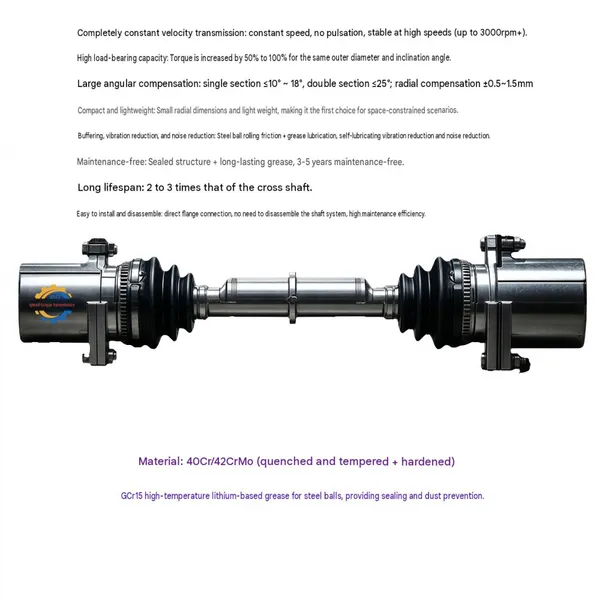 BJ-C Double Ball Cage Universal Coupling Flange Connection Easy Installation & Disassembly