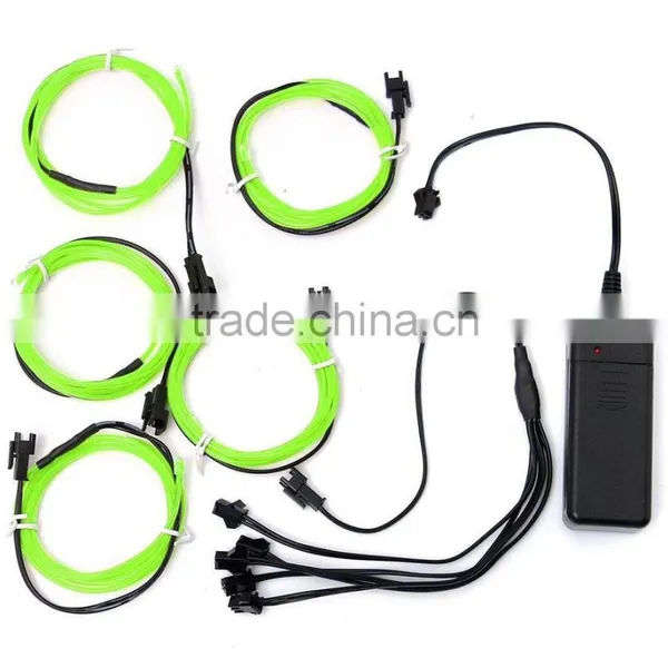 Portable 3V(2*AA-NOT Included)EL Wire Kits photo-6