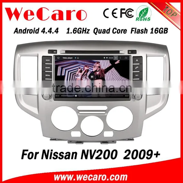 Wecaro 8" Android 4.4.4 WC-NS8200 WIFI 3G Car Radio Player for Nissan Nv200 Car Dvd Gps 2009 2010 2011 2012 photo-5
