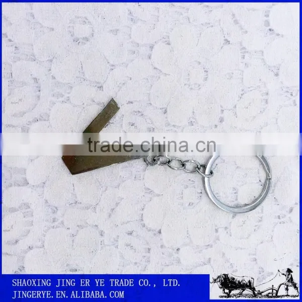 Rhinestone Letter Metal Keychains photo-2