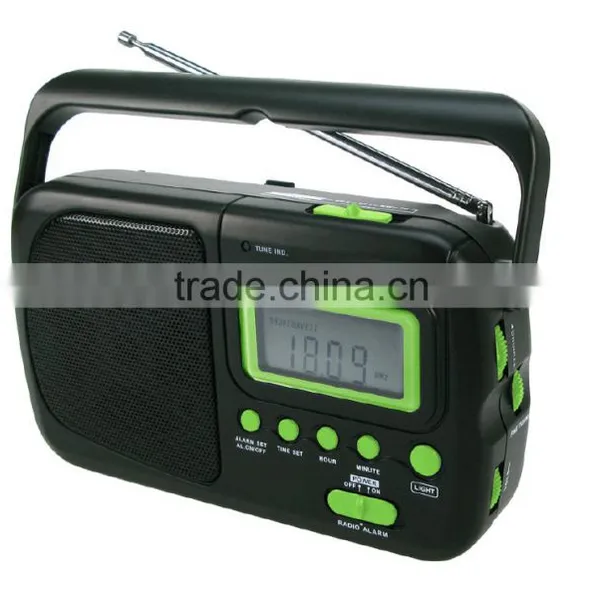 Best Selling Mulcolor AM FM Digital Portable Clock Radio photo-2