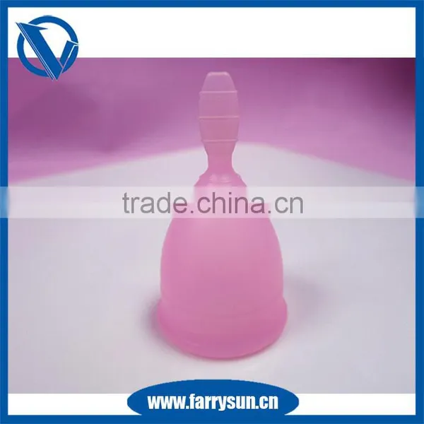 2016 women monthly cup Silicone menstrual cup lady menstruation cup