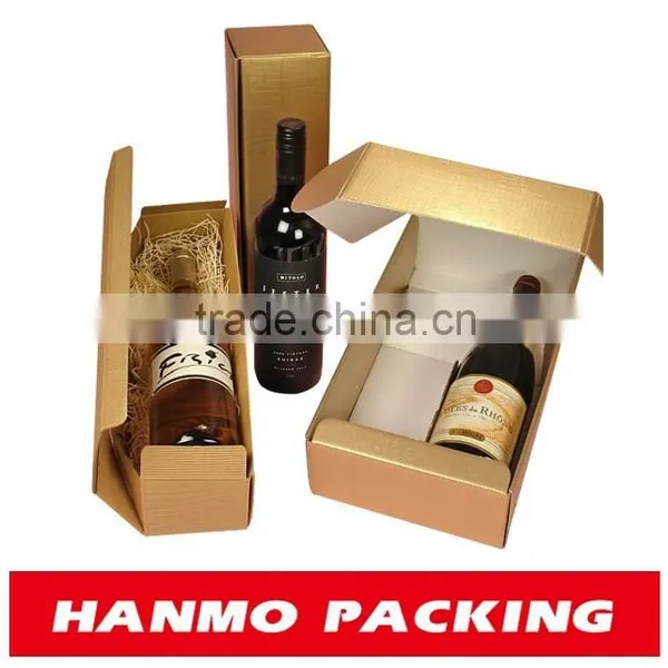Grey Paperboard Glossy Lamination Foil Stamping Folding Box for Wines, Champagnes and Spirits Packaging photo-2