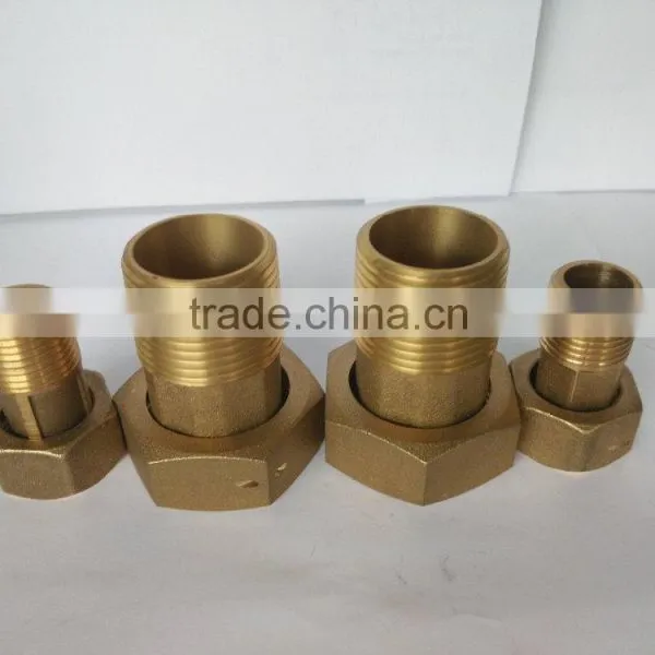 Brass Water Connection Coupling Fitting for Water Meter Connectors photo-2