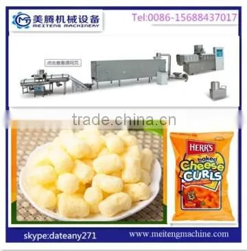 Cheese Puffed Snacks Food Extrusion Machines photo-4