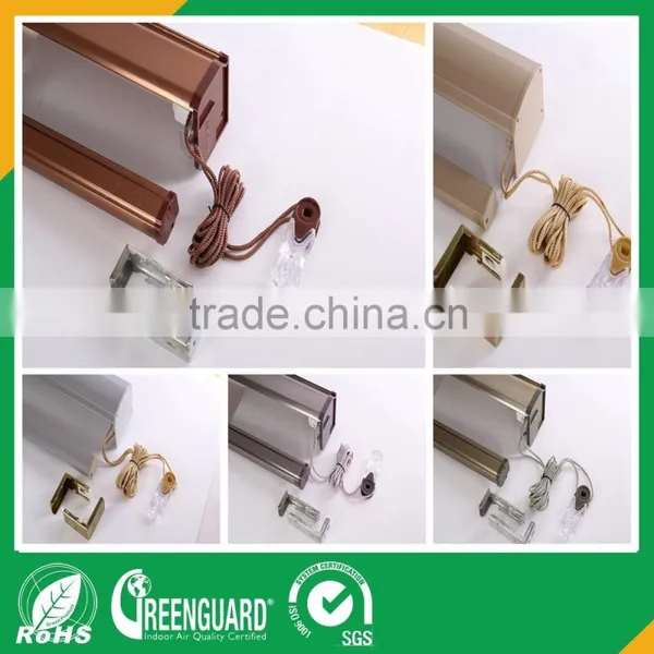 Kingo Frosted Surface Length 1m Curtain Aluminium Alloy Track Top Cover and Bottom Curtain Rails photo-4