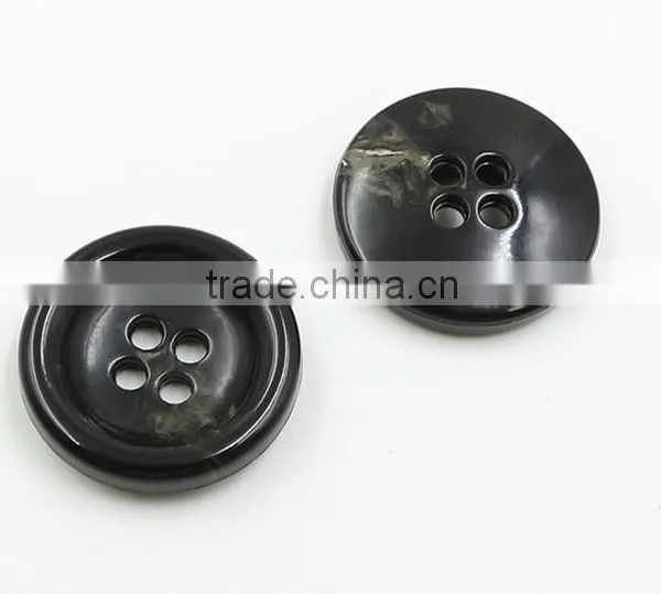 Sedex Audited Factory 2 Pillar Burnt Rim 4 Holes Fire Proof Urea Button, Urea Button for Suit photo-4