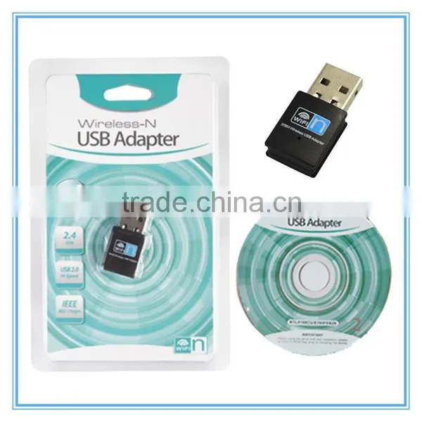 Faster 300M USB WiFi Wireless LAN 802.11 N/g/b Adapter Nano Network 300Mbps New