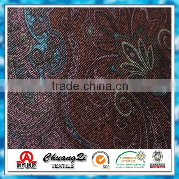 Digital Printed Textiles 97%cotton 3%spandex Woven Twill Fabric for Pants photo-4