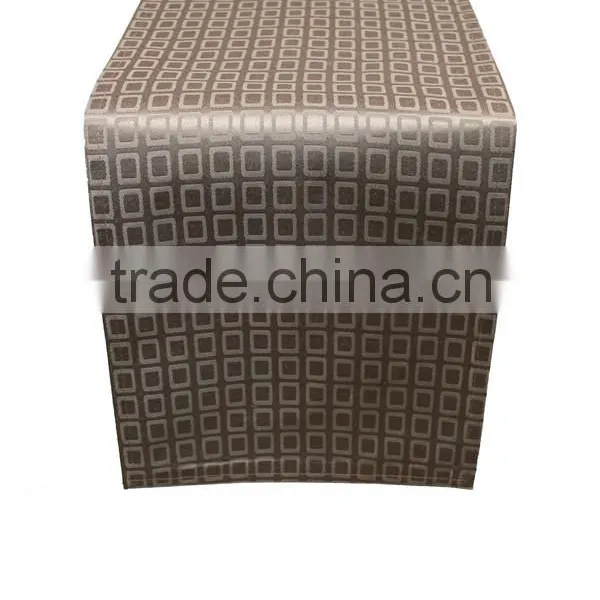 Hot Sale Polyester Cheap Jacquard Table Runner