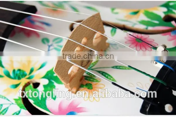 Stringed Musical Instrument Colorful Violin TL-1205 photo-3